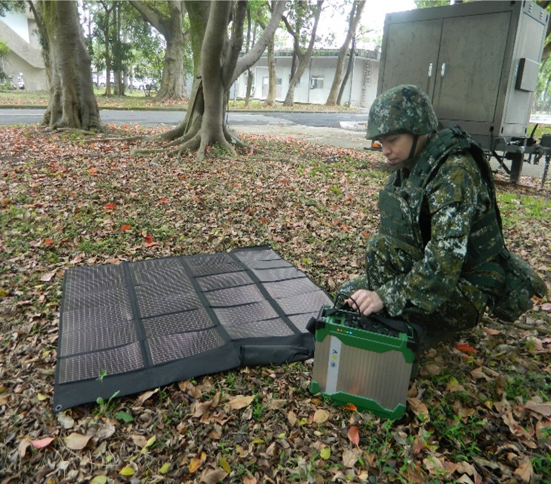Taiwan develops green energy storage systems for military