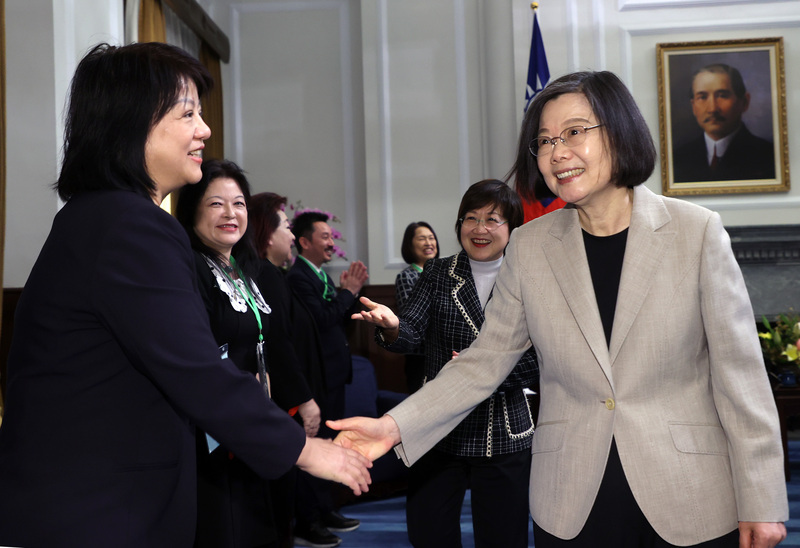 Tsai touts Taiwan’s economy as US-Taiwan FTA negotiations continue