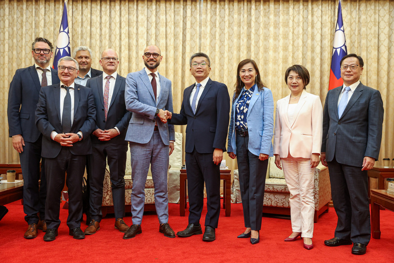 Belgian senate delegation expresses unwavering support for Taiwan