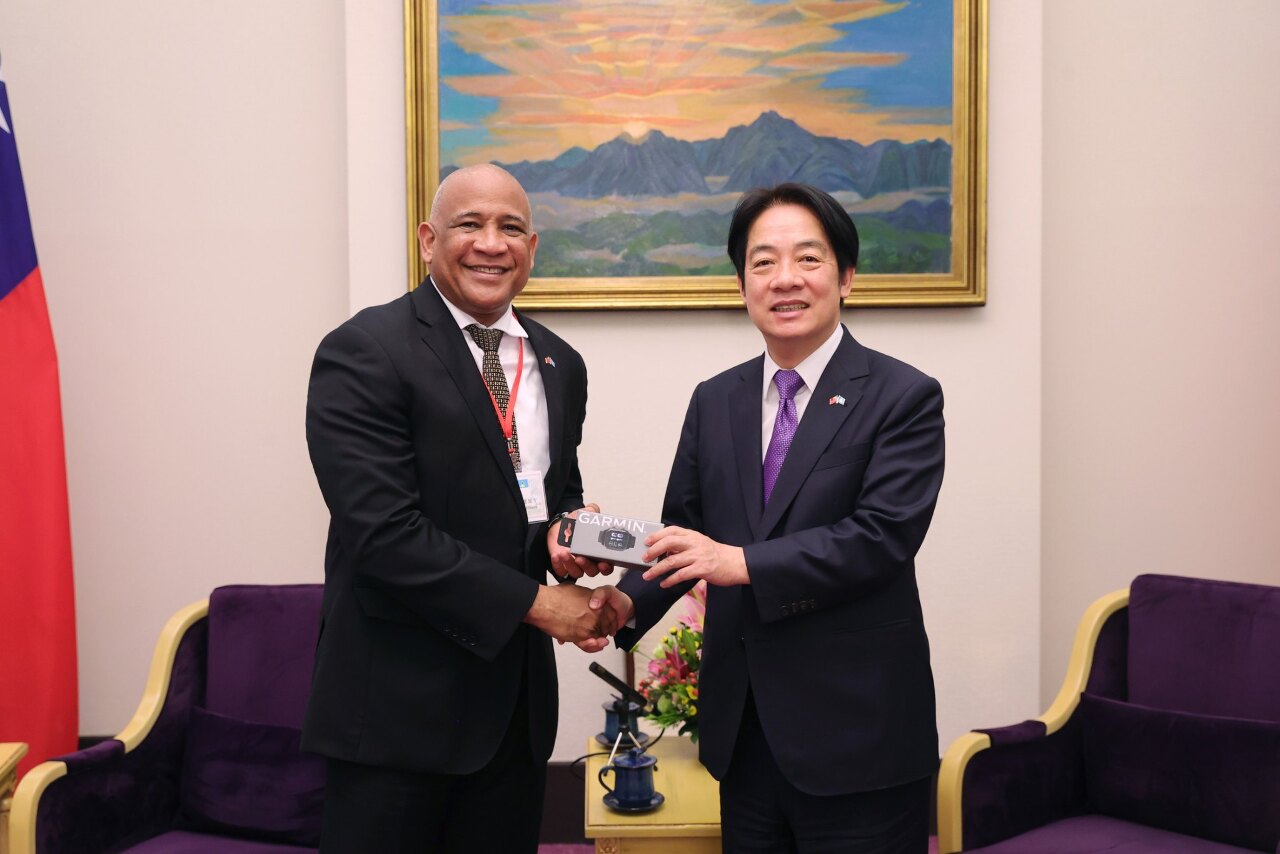 Vice President Lai meets with St. Lucia’s deputy prime minister