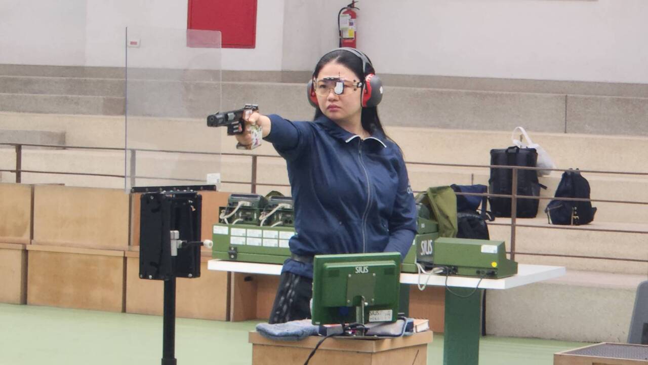 Paris marks third Olympic Games for 40-year old shooter Tien Chia-chen