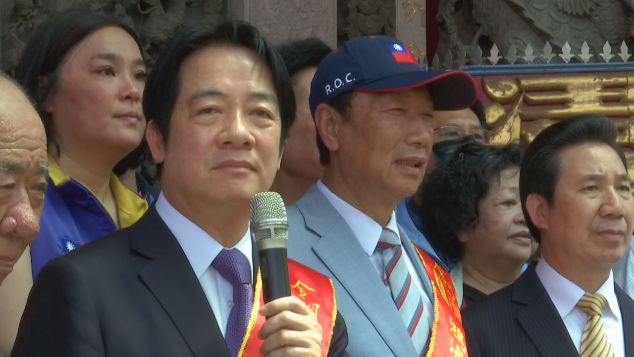 VIDEO: Presidential candidates visit Kinmen, sparking election talks