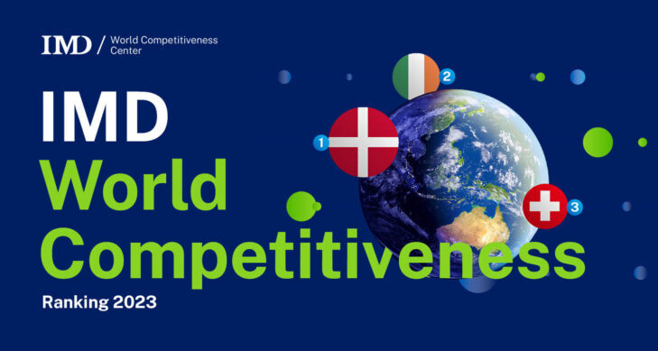 IMD World Competitiveness: Taiwan ranks sixth out of 64 countries