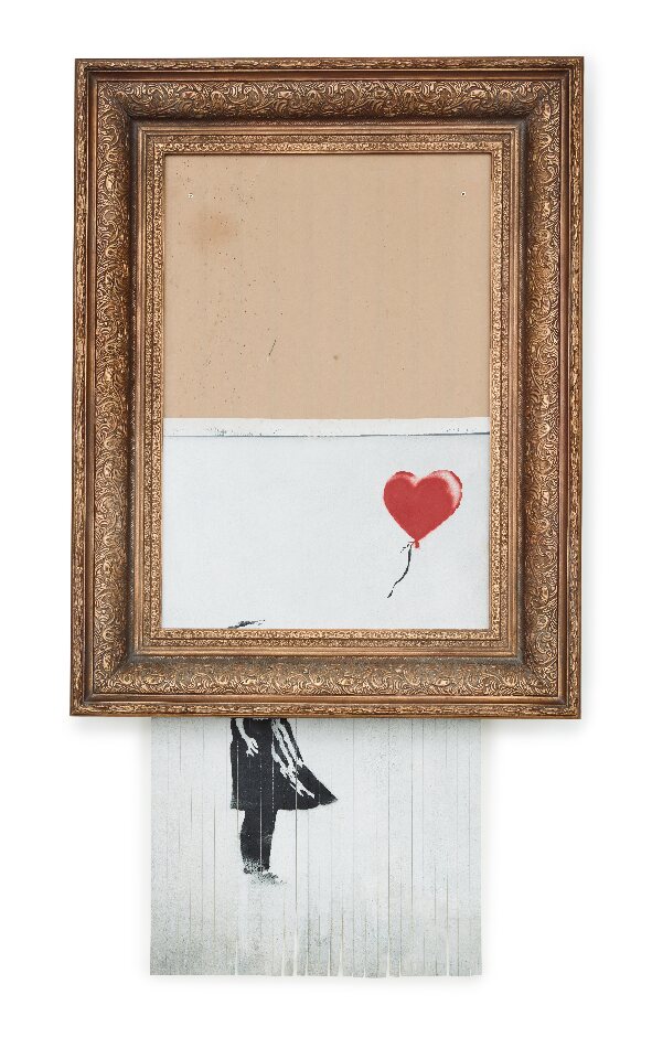 Banksy's Love is in the Bin ft. Michael