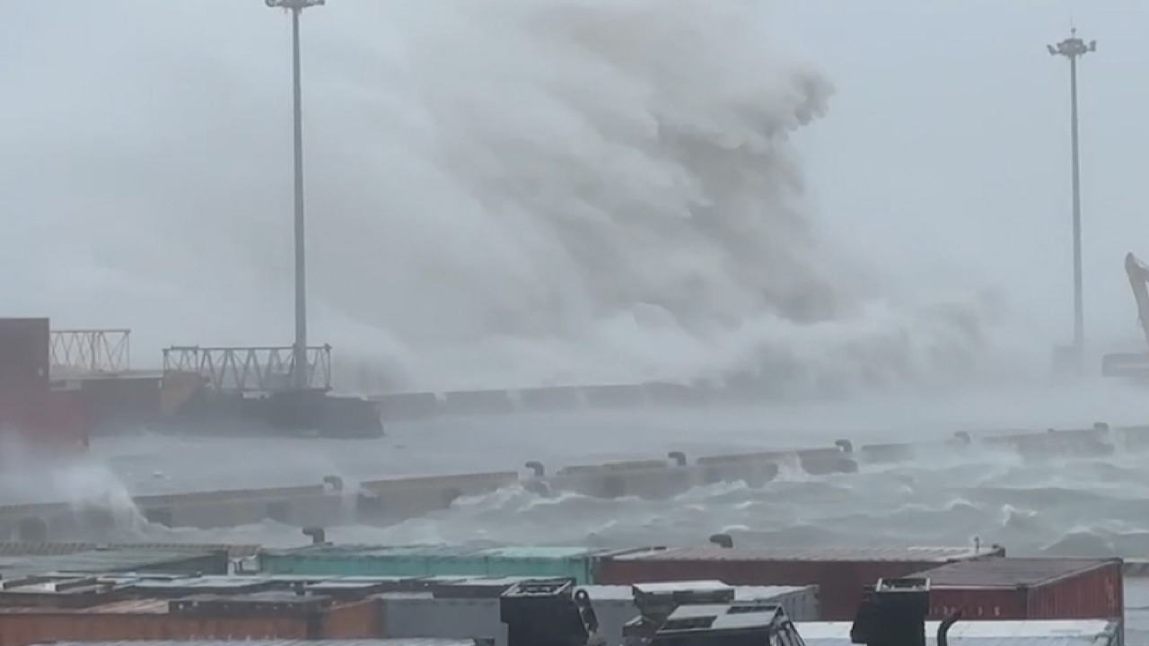 VIDEO: Doksuri pummels Taiwan’s outlying islands