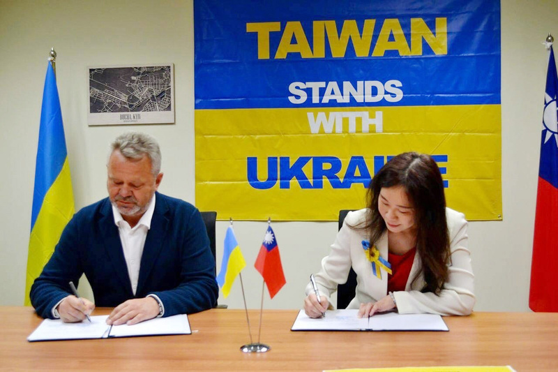 Taiwan donates $600,000 in aid to build air raid shelters in Bucha, Ukraine