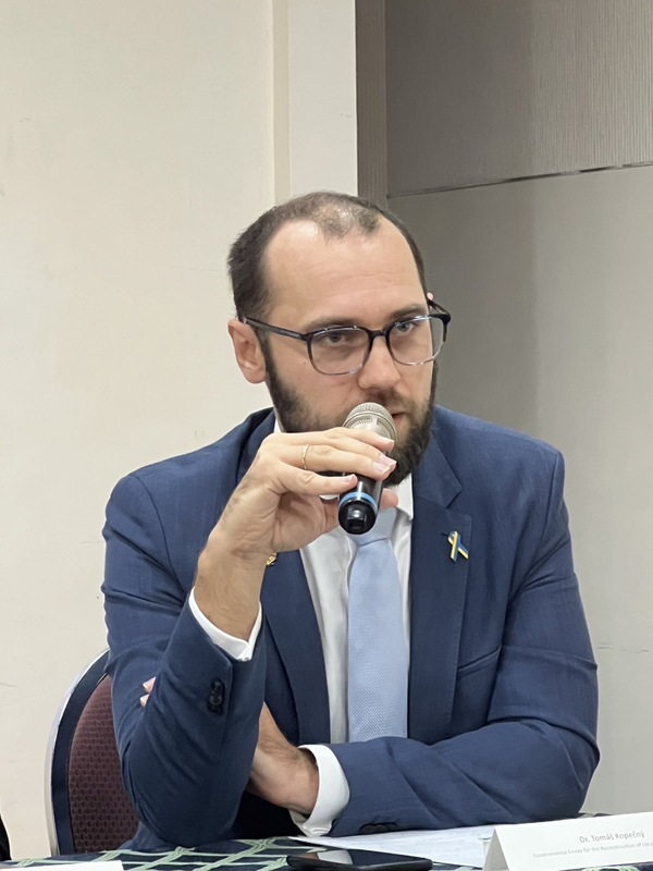 Czech envoy to discuss Ukraine reconstruction efforts with Taiwan