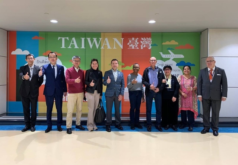 UN representatives from Taiwan’s diplomatic allies visit Taiwan