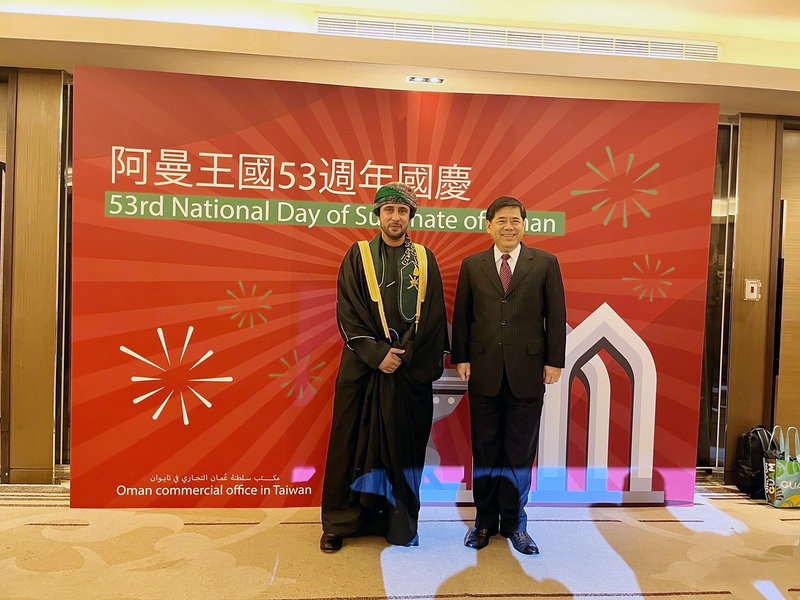 Taiwan optimistic about increasing exchanges with Oman: Foreign Ministry