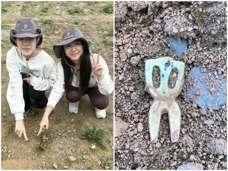 2700 year old jade ornament discovered in Hualien by students