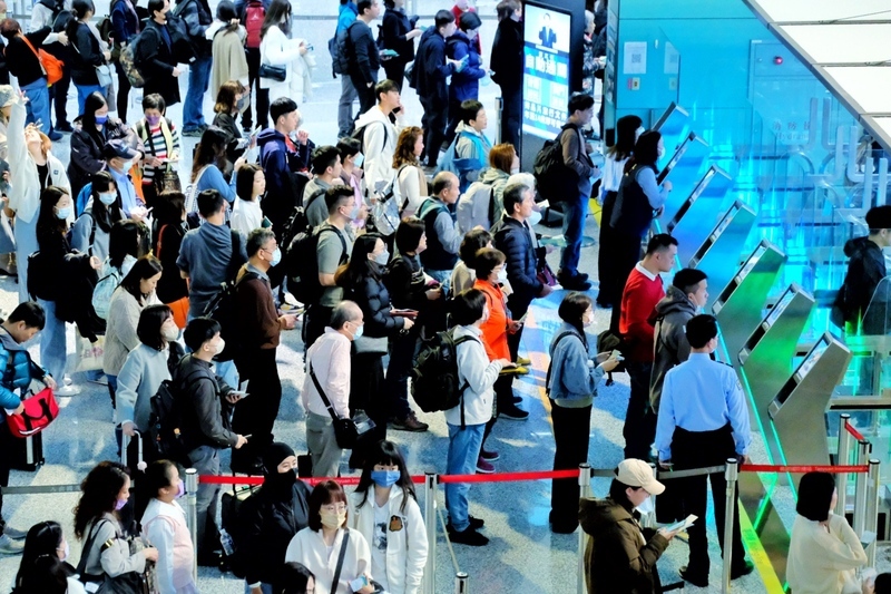 VIDEO: Taoyuan Airport’s annual maintenance causes flight disruptions