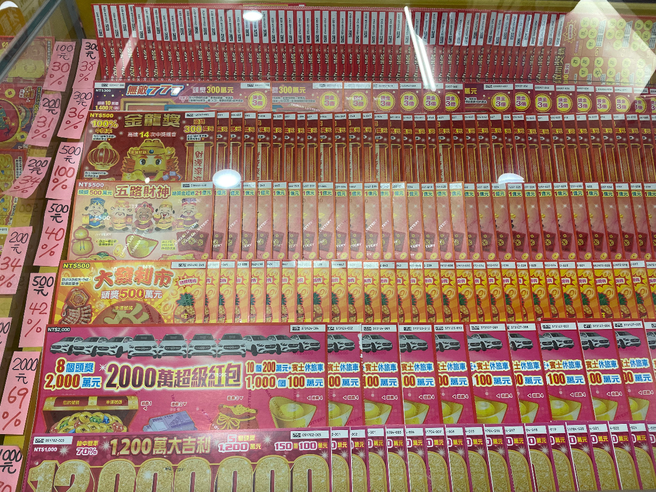 What are the special LNY scratch cards?