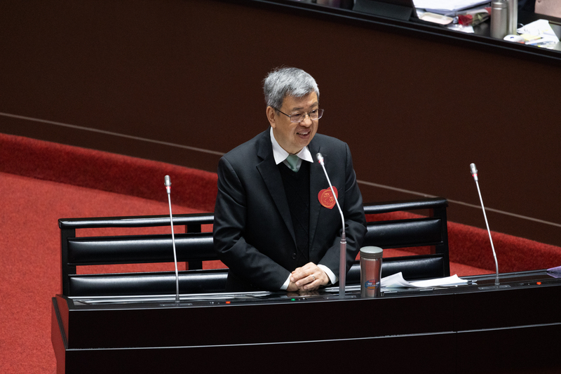 Premier calls for reciprocal communication with China to maintain peace in Taiwan Strait