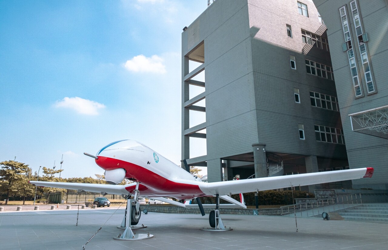 Vice President speaks at UAV research and development center