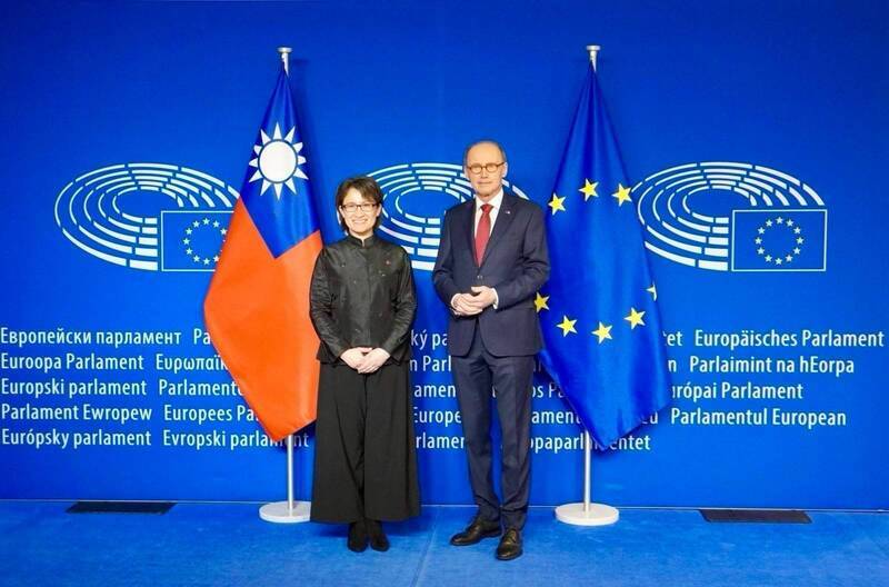 Vice President-elect Hsiao Bi-khim tours Europe