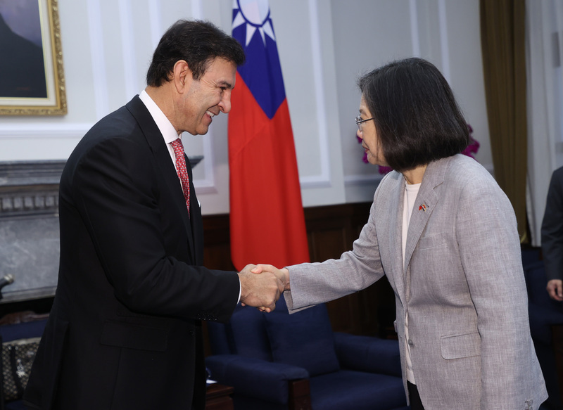 President Tsai expresses gratitude for Paraguay’s support