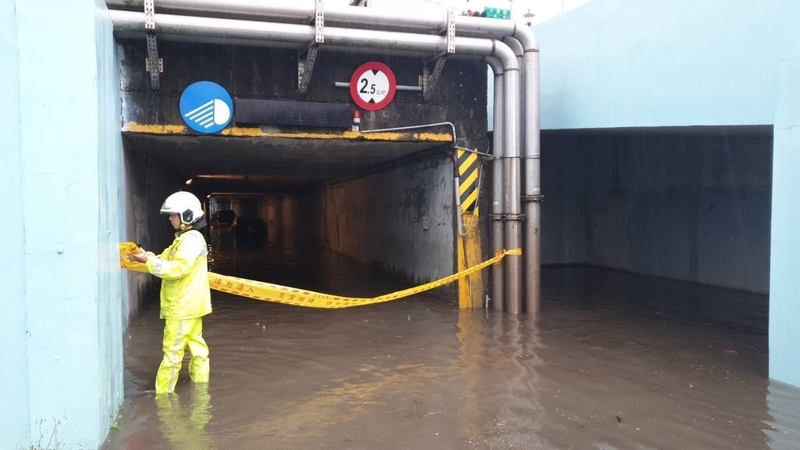 WATCH: Taipei faces floods due to heavy rains