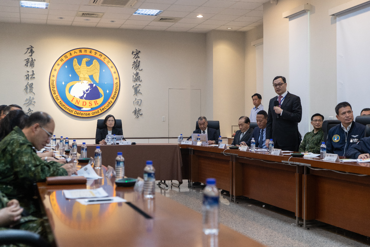 President speaks at national defense think tank