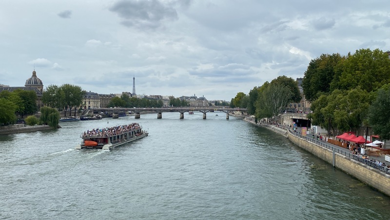 WATCH: Police beef up security for historic Seine River Olympic opening ceremony