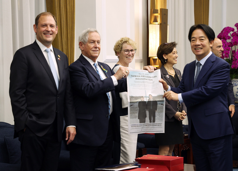 WATCH: US Congressional delegation reaffirms support for Taiwan and Lai’s presidency