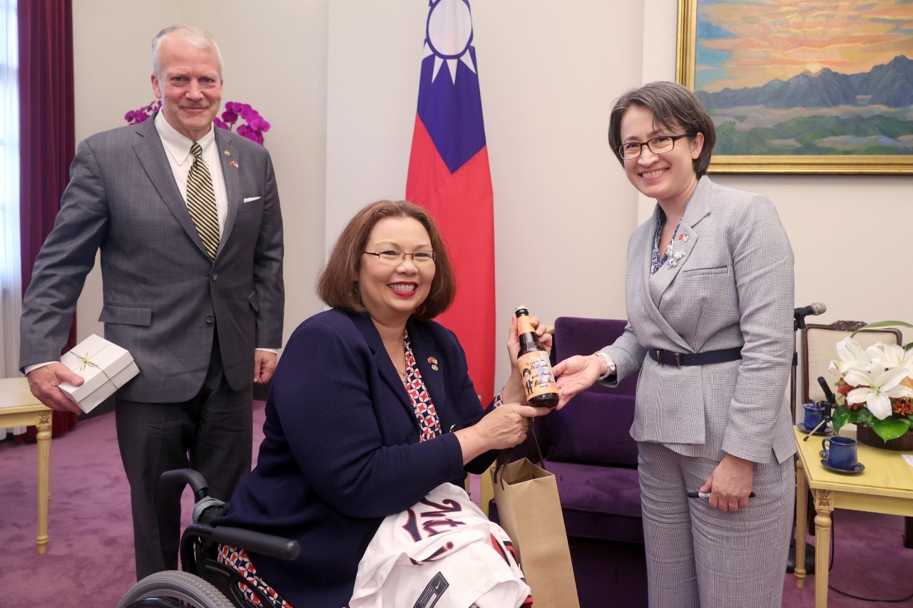 VP Hsiao welcomes second congressional group