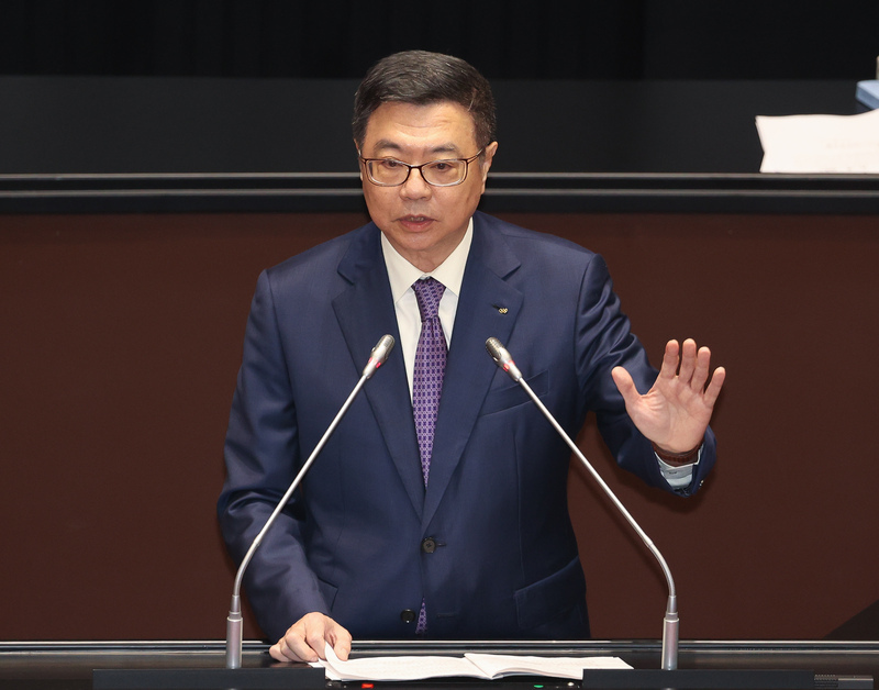 Premier Cho Jung-tai outlines government’s top priorities in policy address to Legislature