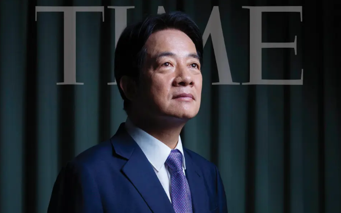 President Lai Ching-te on cover of Time Magazine’s latest issue