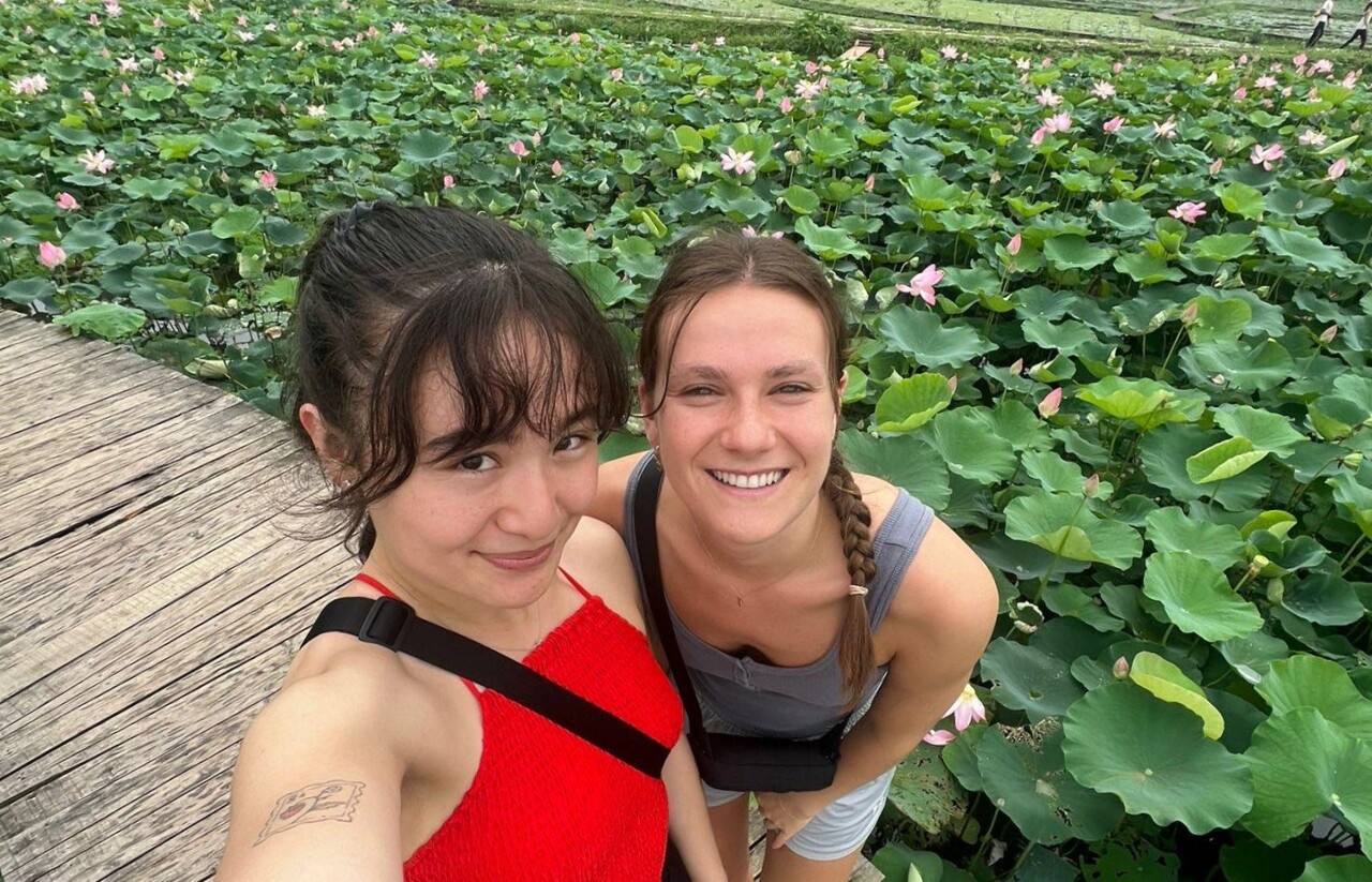 Helen and Anna on Traveling Together