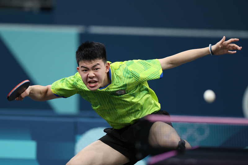 Taiwan’s Olympic athletes fall short in boxing and archery, but perform well in table tennis