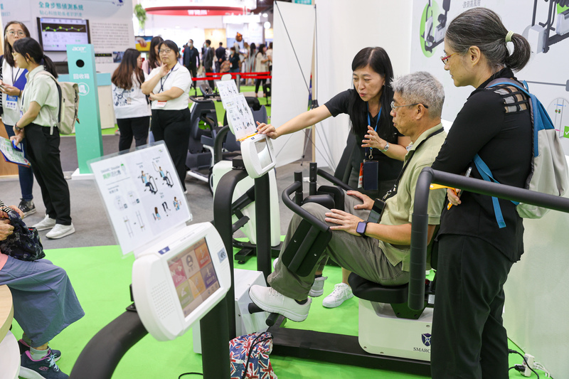 President speaks at Taiwan’s first Healthy Aging Tech Expo