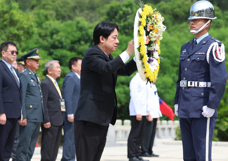 President Lai presides over Taiwan Strait Crisis 66th commemoration
