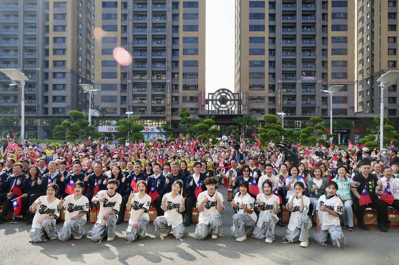 National Day celebrations in Tainan and Kaohsiung highlight resilience and unity