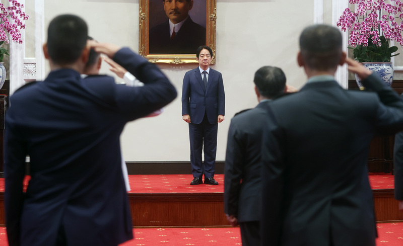 President Lai promotes six military generals