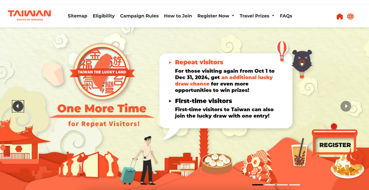 What is the 'Taiwan the lucky land lottery?'