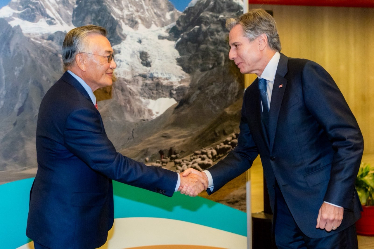 Taiwan’s envoy to APEC meets with US Secretary of State