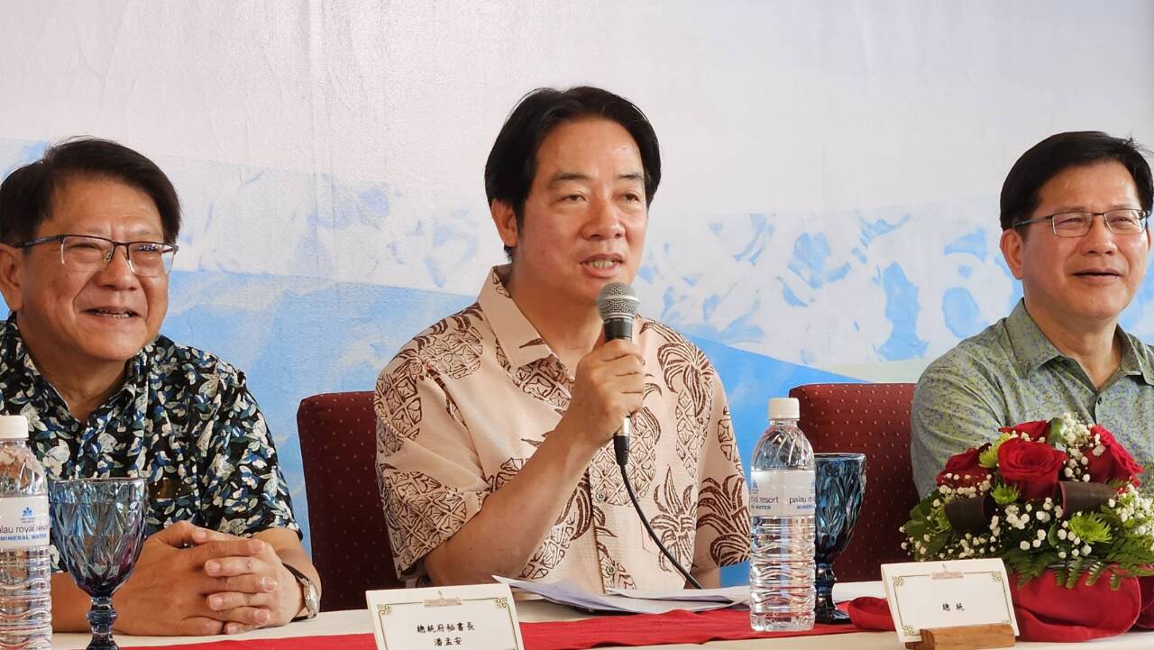 President Lai comments on China’s potential response to his Pacific trip