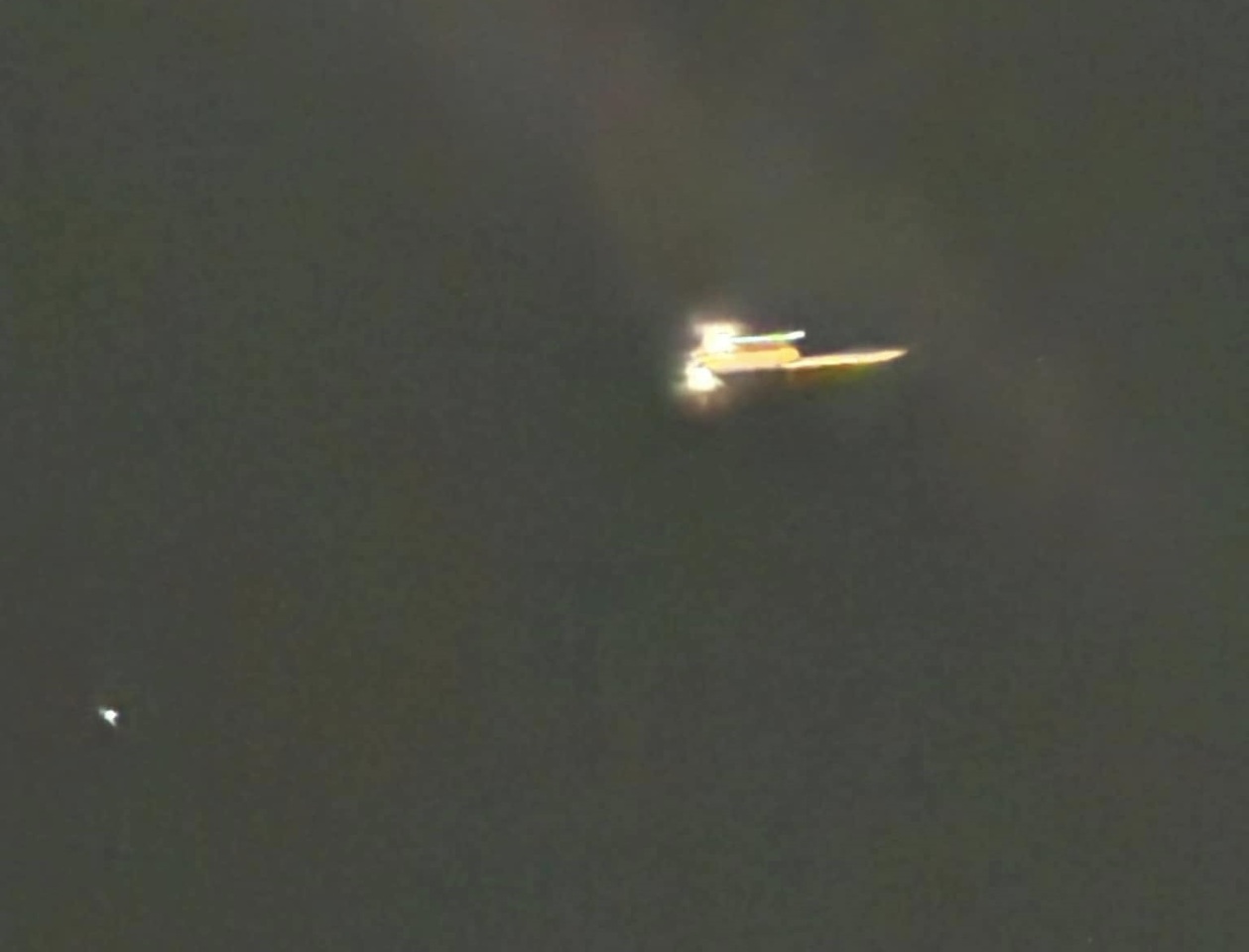 WATCH: Mysterious device lights up U.S. night sky