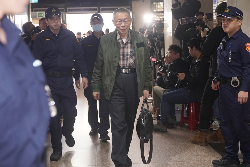 Former Taipei mayor Ko Wen-je’s bail revoked for second time