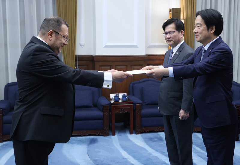 President Lai receives new Guatemalan Ambassador