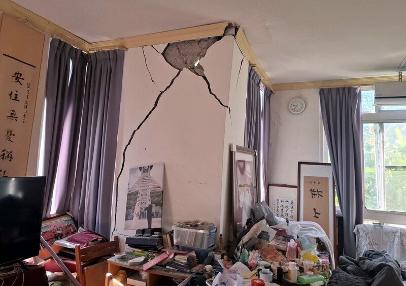 Chiayi County rocked by magnitude 6.4 earthquake