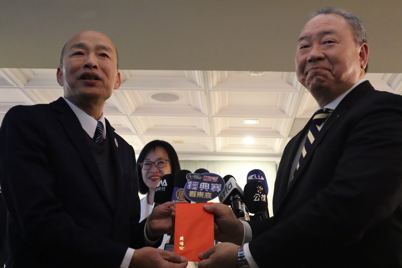 Legislative Speaker Han Kuo-yu describes delegation’s experience in US as overwhelmingly positive