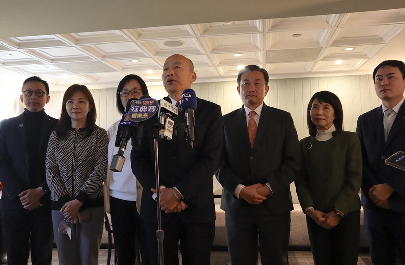 Legislative Speaker Han Kuo-yu describes delegation’s experience in US as overwhelmingly positive