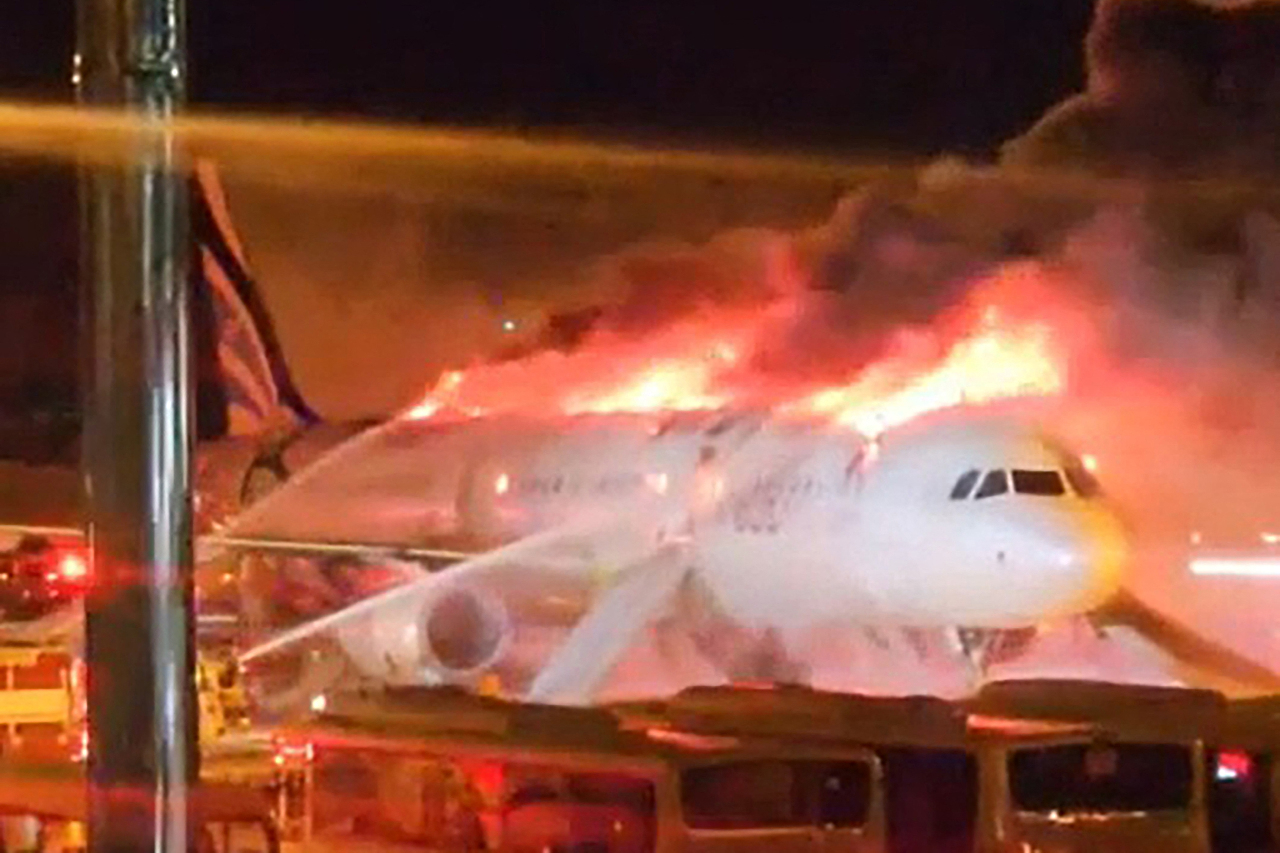 Busan Air flight BX391 catches fire, all 176 onboard evacuated safely