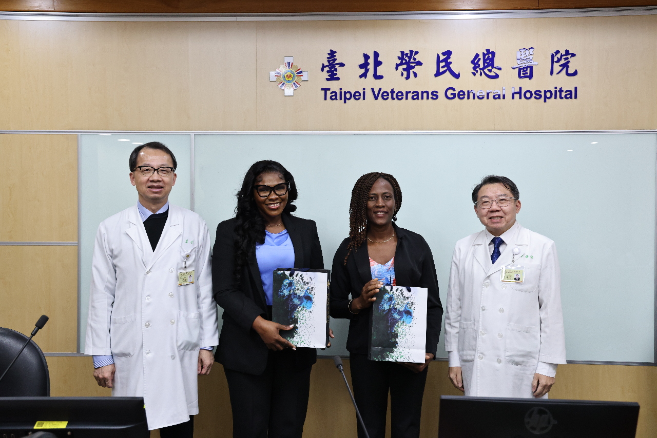 Taipei Veterans General Hospital works with St. Kitts and Nevis representatives on mental healthcare services