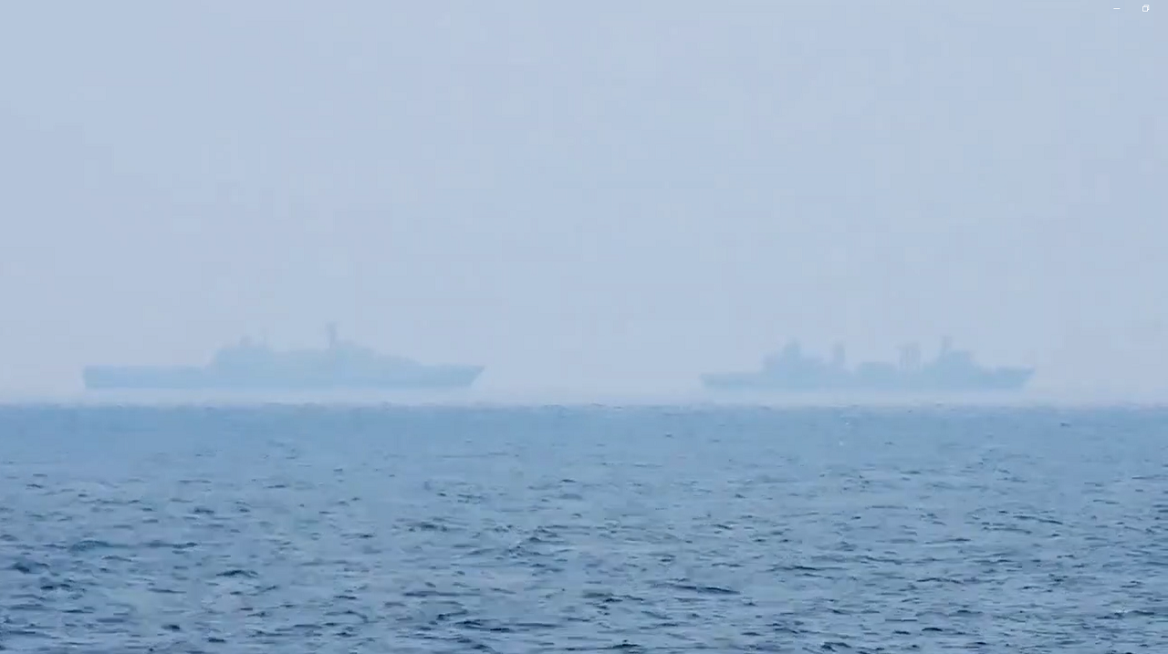 9 ships and 8 aircraft detected operating around Taiwan