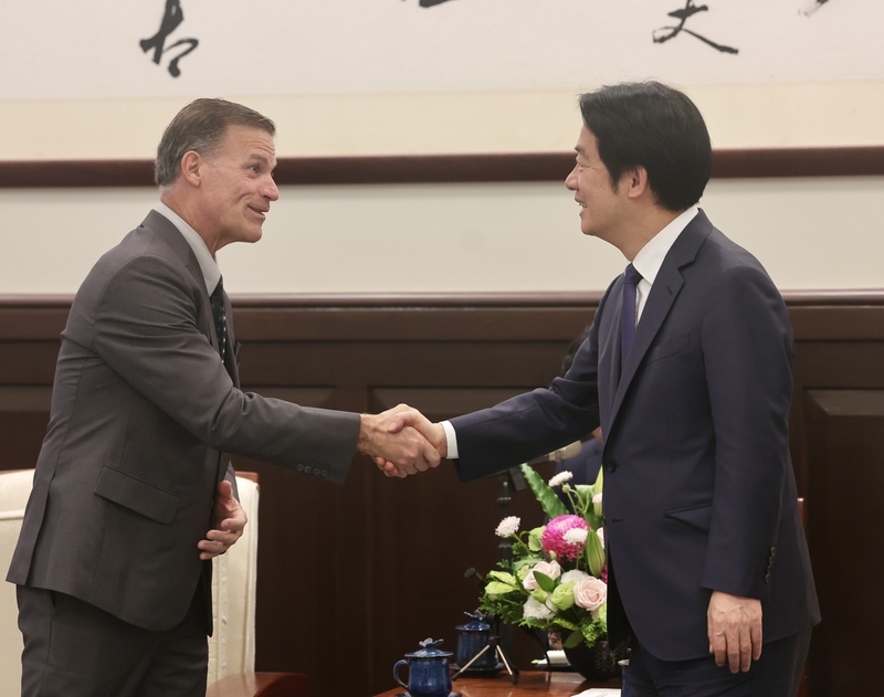 President Lai meets with US think tank The National Bureau of Asian Research