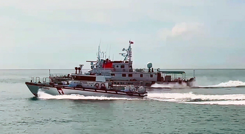 WATCH: China Coast Guard ships caught intentionally trespassing without AIS