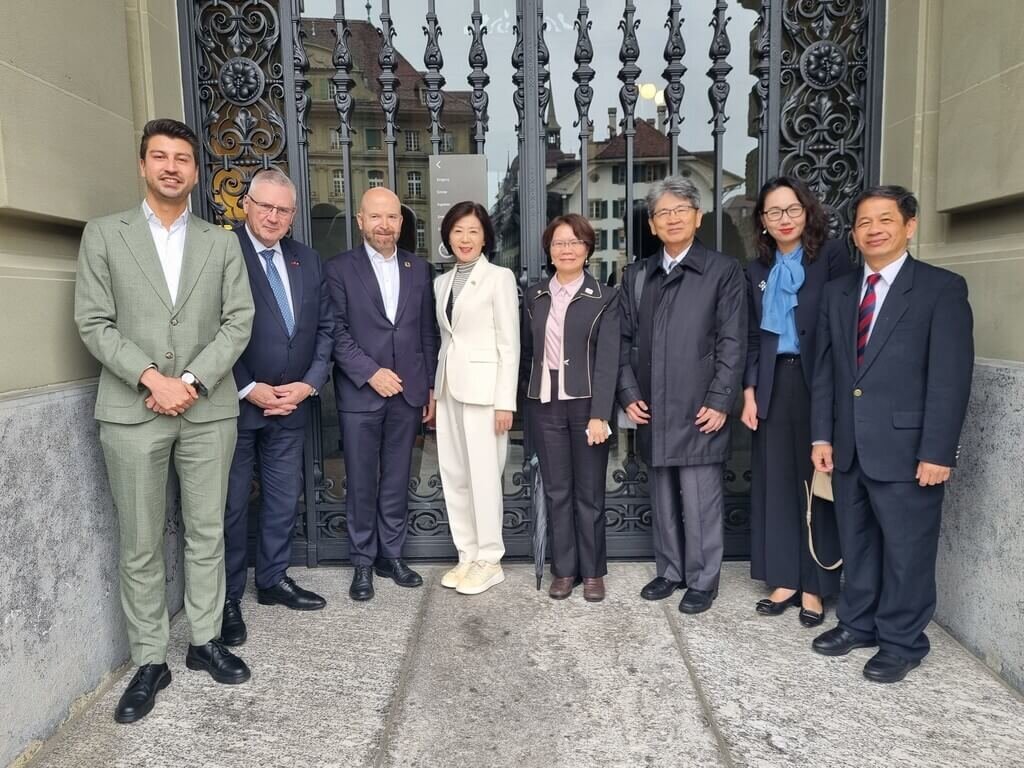 Taiwanese delegation shares valuable exchange with Swiss Parliament